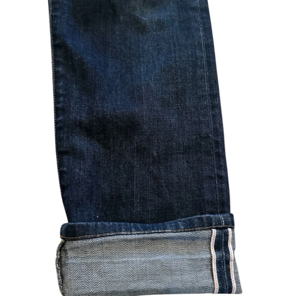 Baldwin Men’s 76 Slim Japanese Selvedge Size 34 Button Fly USA Denim Jeans